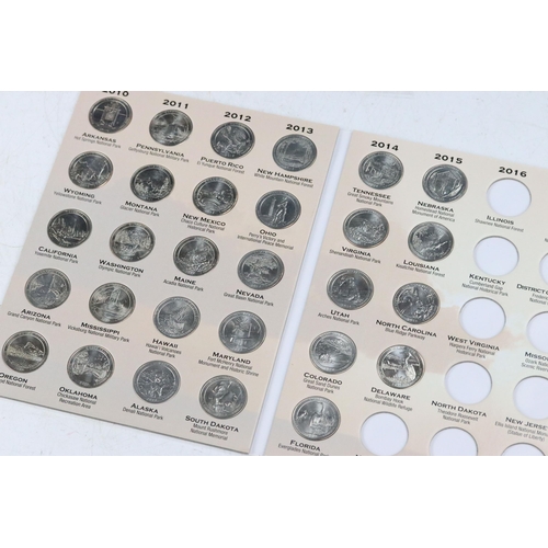 118 - A collection of United States of America coins sets to include State Series Quarters, Fifty State co... 