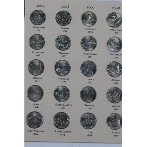 118 - A collection of United States of America coins sets to include State Series Quarters, Fifty State co... 