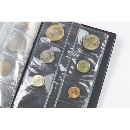 138 - A collection of uncirculated Euro coins from various European countries contained within two collect... 