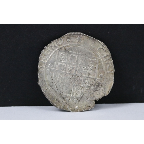 146 - A King Charles 1st hammered silver shilling coin.