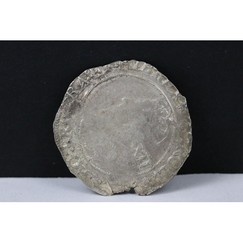 146 - A King Charles 1st hammered silver shilling coin.