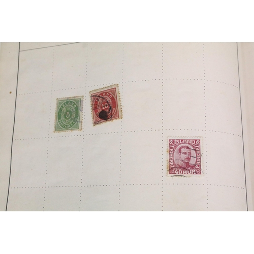 163A - A collection of stamps to include a Strand album with contents to include many early world and commo... 