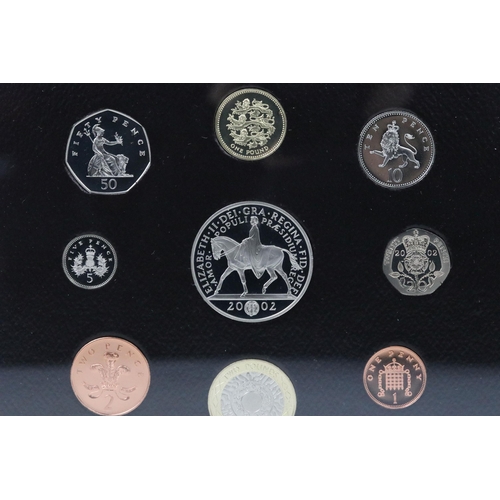 178 - A collection of six Royal Mint United Kingdom Queen Elizabeth II proof coin annual year sets to incl... 