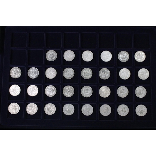 53 - A collection of mainly King Edward VII and King George V British pre decimal coins to include a sele... 