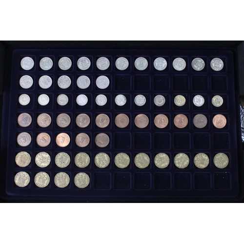 53 - A collection of mainly King Edward VII and King George V British pre decimal coins to include a sele... 