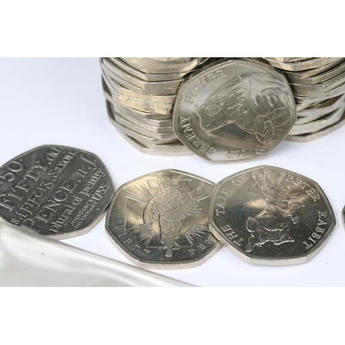 83 - A small collection of British decimal and pre decimal coins to include collectors 50p and £2 coins.