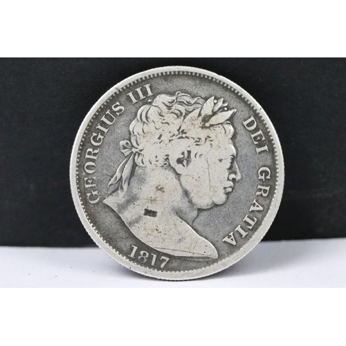 86 - A collection of mainly British pre decimal silver coins to include Queen Victoria and King Edward VI... 