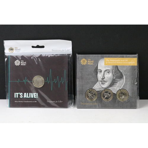 45 - A collection of twenty British Royal Mint commemorative collectors £2 coin packs to include 2005 End... 