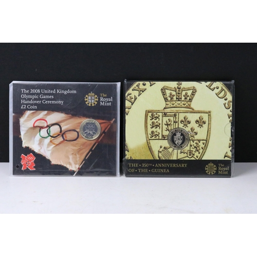 45 - A collection of twenty British Royal Mint commemorative collectors £2 coin packs to include 2005 End... 