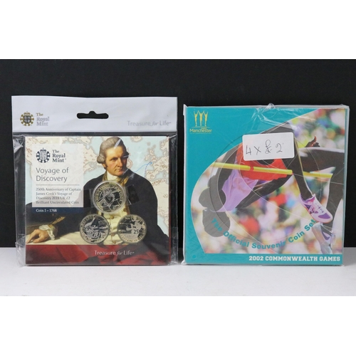 45 - A collection of twenty British Royal Mint commemorative collectors £2 coin packs to include 2005 End... 