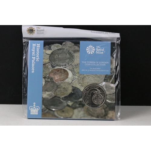 2 - A collection of ten British Royal Mint brilliant uncirculated £5 coins to include 2011 Duke of Edinb... 