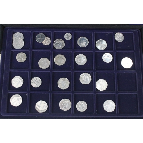 20 - A collection of British circulated and uncirculated decimal coins to include collectors 10p, 50p and... 