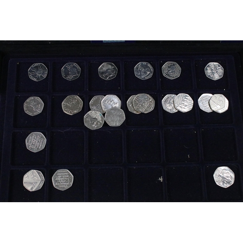 20 - A collection of British circulated and uncirculated decimal coins to include collectors 10p, 50p and... 