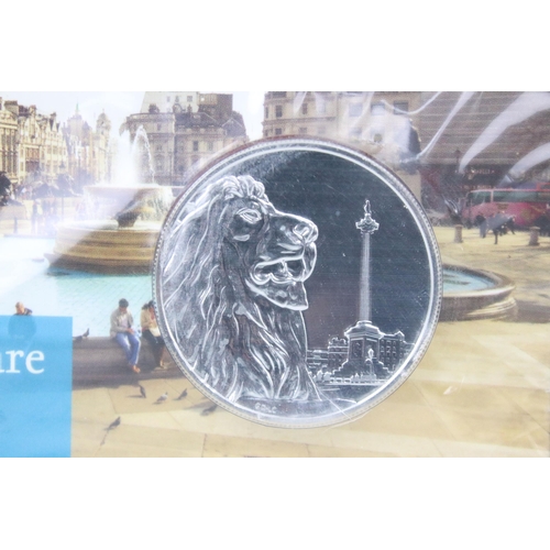 221 - A Royal Mint United Kingdom 2016 fine silver £100 coin within original Royal Mint packaging.