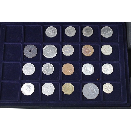 277 - A collection of British and World coins to include early twentieth century and modern examples conta... 