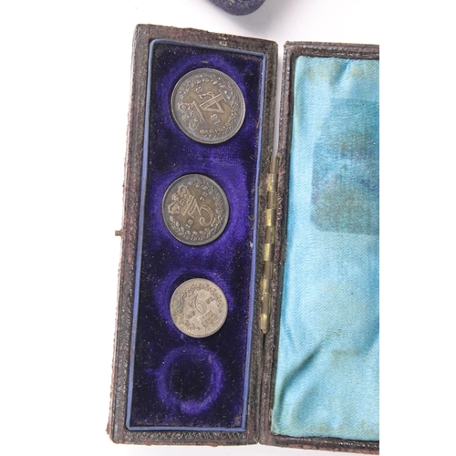 289 - A group of three Queen Victoria silver maundy coins to include a 1838 two pence and an 1878 threepen... 