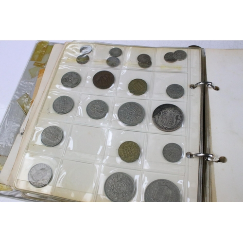 300 - A collection of British pre decimal coins to include a good quantity of pre 1947 and pre 1920 silver... 