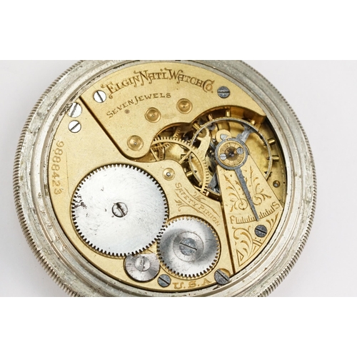 313 - Group of watches to include a goliath pocket watch with white enamel face and arabic numerals to the... 