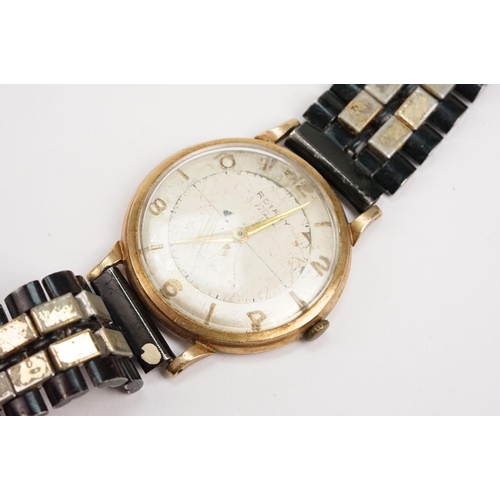 326 - Group of vintage watches to include a 9ct gold cased Rotary wristwatch (hallmarked London 1960), Lav... 