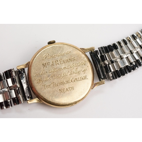 326 - Group of vintage watches to include a 9ct gold cased Rotary wristwatch (hallmarked London 1960), Lav... 