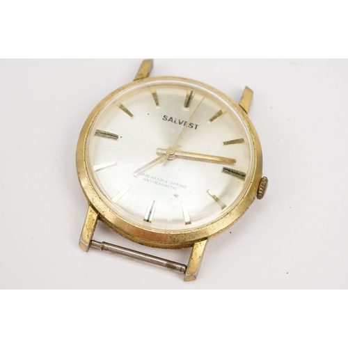 326 - Group of vintage watches to include a 9ct gold cased Rotary wristwatch (hallmarked London 1960), Lav... 