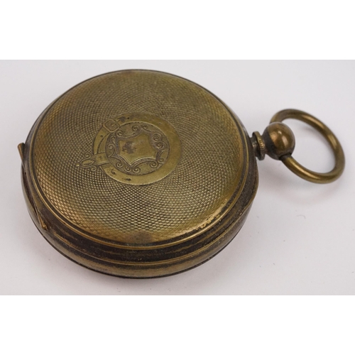 335 - Group of pocket watches to include a George III silver full hunter pocket watch (hallmarked London t... 