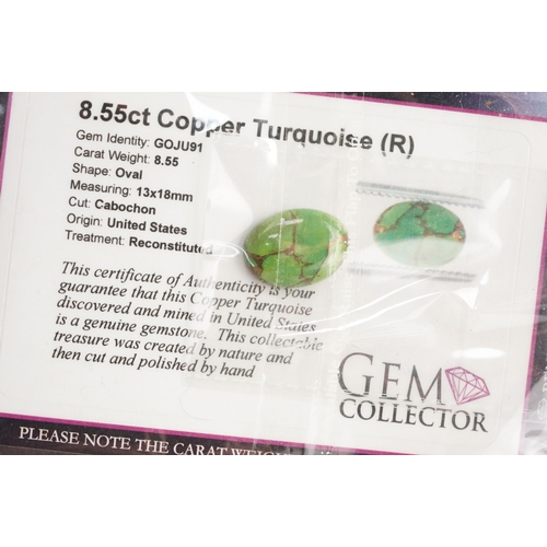 248 - Collection of Gem Collector gemstones complete with certificates of authenticity. The lot to include... 