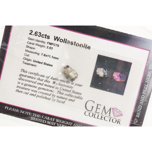 248 - Collection of Gem Collector gemstones complete with certificates of authenticity. The lot to include... 