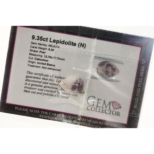 248 - Collection of Gem Collector gemstones complete with certificates of authenticity. The lot to include... 