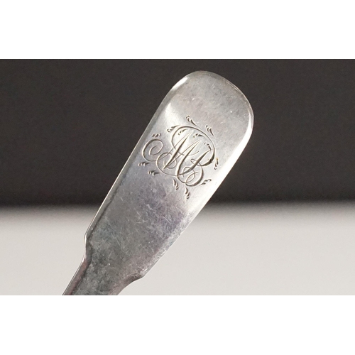 401 - Collection of silver to include a French silver napkin ring (minerva mark to rim), two hallmarked si... 