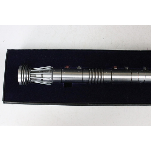 39 - Star Wars - Boxed Master Replicas SW-108 Darth Maul Lightsaber, showing display wear and some marks ... 