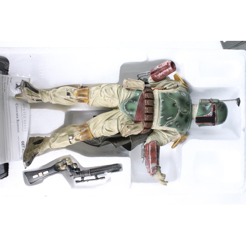 60 - Star Wars - Boxed Gentle Giant Return of the Jedi Boba Fett Statue, complete and excellent with gd b... 