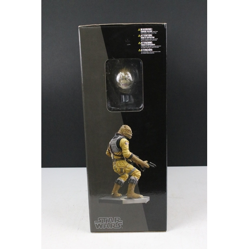 74 - Star Wars - Boxed Kotobukiya ARTFX Bounty Hunter Series Bossk 1/7 scale pre-painted model kit, seale... 