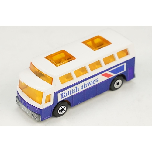 100 - 11 Boxed Matchbox 75 Series diecast models to include 6 x Superfast 65 Airport Coach (all colour or ... 