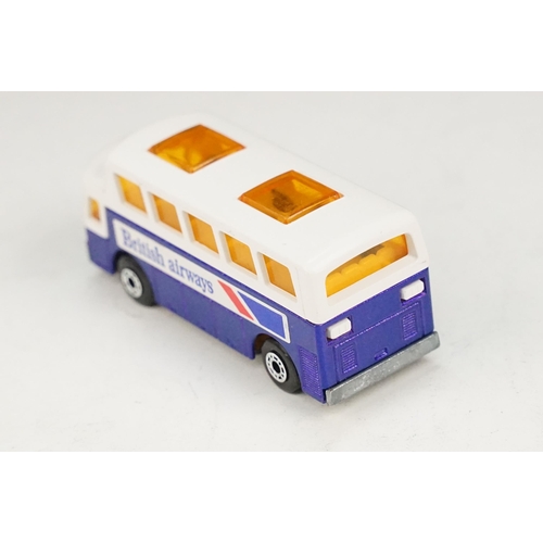 100 - 11 Boxed Matchbox 75 Series diecast models to include 6 x Superfast 65 Airport Coach (all colour or ... 