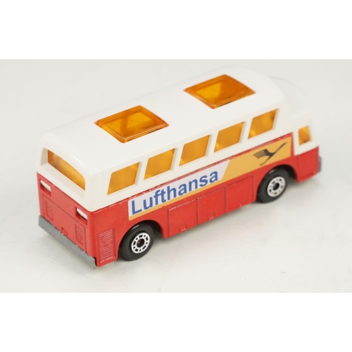 100 - 11 Boxed Matchbox 75 Series diecast models to include 6 x Superfast 65 Airport Coach (all colour or ... 