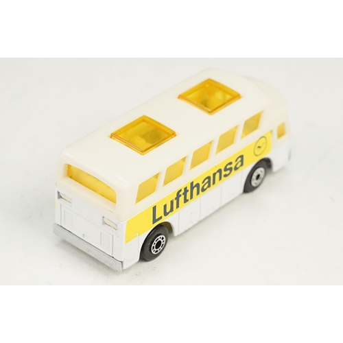 100 - 11 Boxed Matchbox 75 Series diecast models to include 6 x Superfast 65 Airport Coach (all colour or ... 