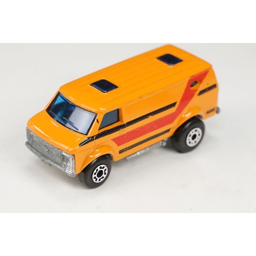 100 - 11 Boxed Matchbox 75 Series diecast models to include 6 x Superfast 65 Airport Coach (all colour or ... 