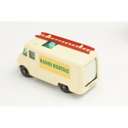 104 - 11 Boxed Matchbox 75 Series diecast models to include 62 TV Service Van, 37 Cattle Truck with figure... 