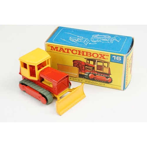 104 - 11 Boxed Matchbox 75 Series diecast models to include 62 TV Service Van, 37 Cattle Truck with figure... 