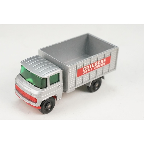 104 - 11 Boxed Matchbox 75 Series diecast models to include 62 TV Service Van, 37 Cattle Truck with figure... 