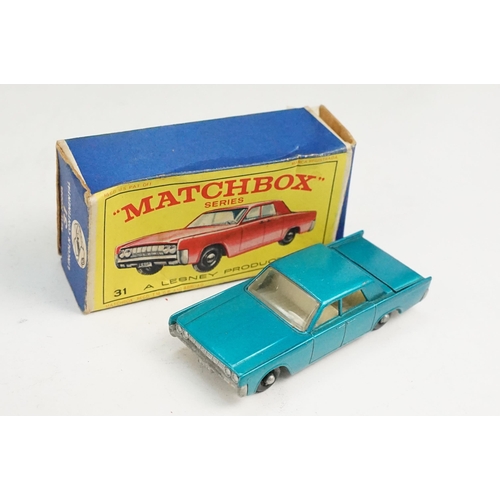 105 - 18 Boxed Matchbox 75 Series diecast models to include 7 Ford Anglia, 6 Euclid Quarry Truck, 2 x 53 M... 