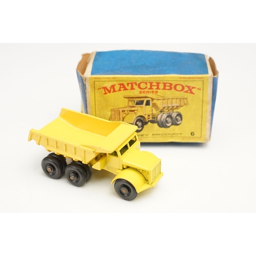 105 - 18 Boxed Matchbox 75 Series diecast models to include 7 Ford Anglia, 6 Euclid Quarry Truck, 2 x 53 M... 