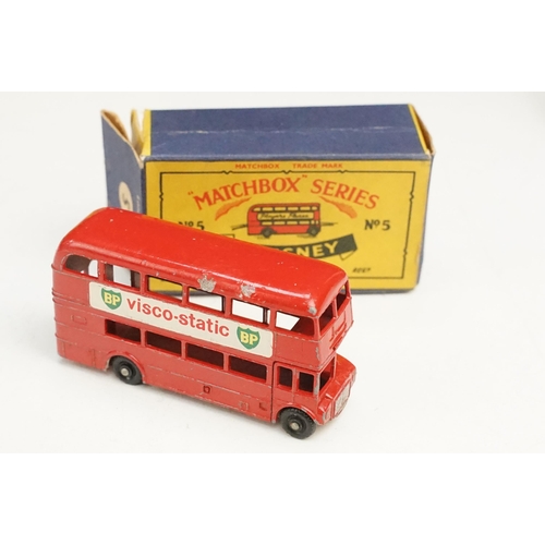 105 - 18 Boxed Matchbox 75 Series diecast models to include 7 Ford Anglia, 6 Euclid Quarry Truck, 2 x 53 M... 