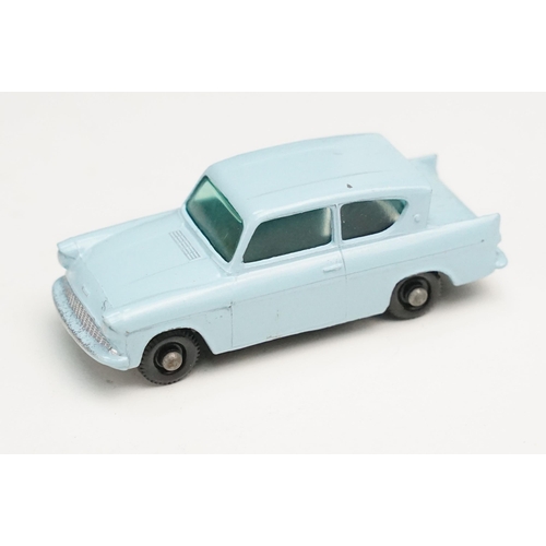 105 - 18 Boxed Matchbox 75 Series diecast models to include 7 Ford Anglia, 6 Euclid Quarry Truck, 2 x 53 M... 