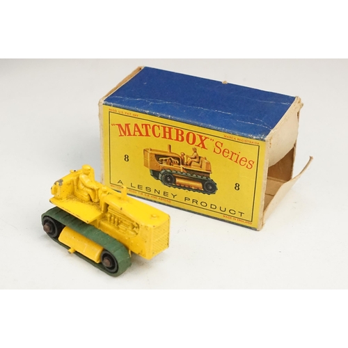 105 - 18 Boxed Matchbox 75 Series diecast models to include 7 Ford Anglia, 6 Euclid Quarry Truck, 2 x 53 M... 