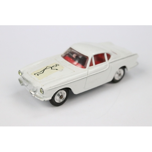 16 - Boxed Corgi 258 The Saint's Car Volvo P1800 diecast model with paperwork, diecast & box vg