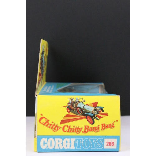 19 - Boxed Corgi 266 Chitty Chitty Bang Bang diecast model complete with accessories and 4 x figures, die... 