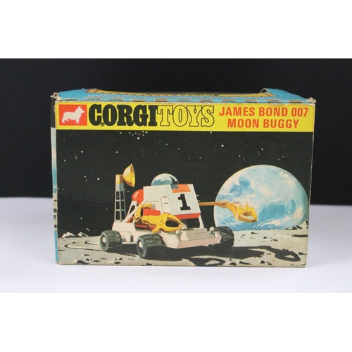 23 - Boxed Corgi 811 James Bond 007 Moon Buggy from 'Diamonds Are Forever' diecast model, diecast vg with... 