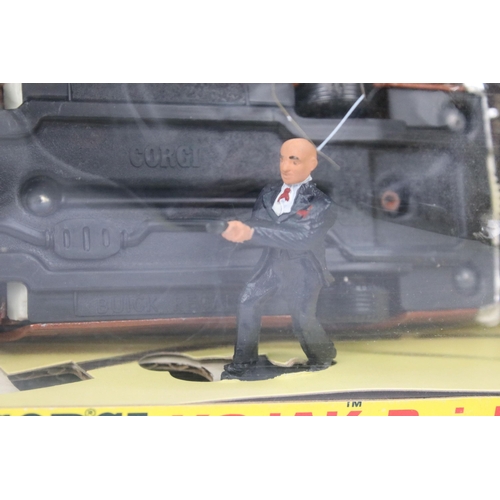 29 - Boxed Corgi 290 Kojak Buick diecast model complete with figure, diecast ex, box vg with minor window... 